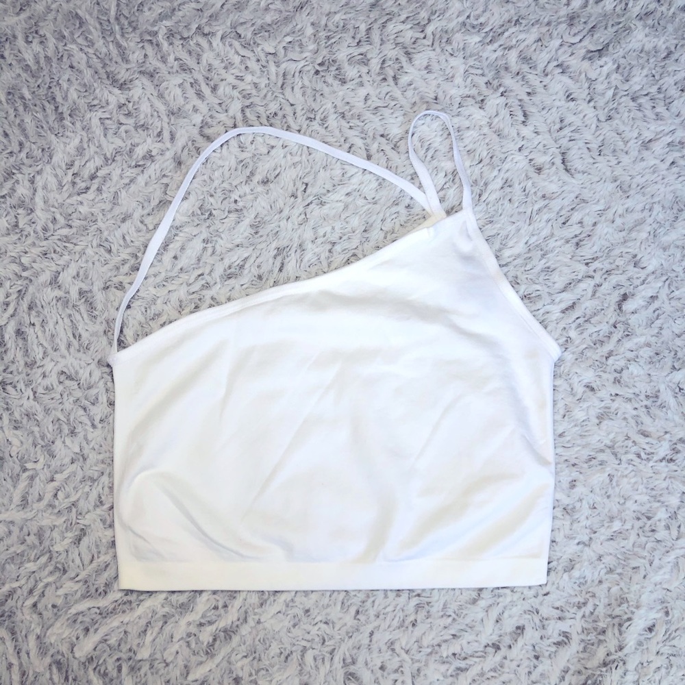 White Crop Top